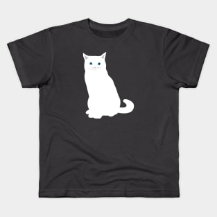 White Cat Kids T-Shirt